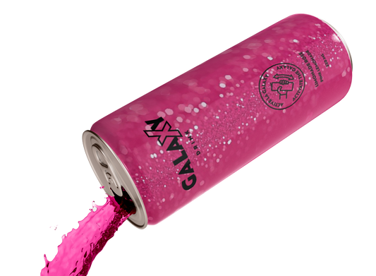Galaxy Drink - Fuchsia - Limonade Rose - 330ml