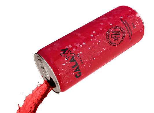 Galaxy Drink - Rouge - Sangria Punch aux Fruits - 330ml