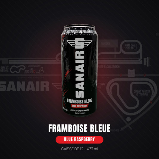 SANAIR — Framboise Bleue · Caisse de 12