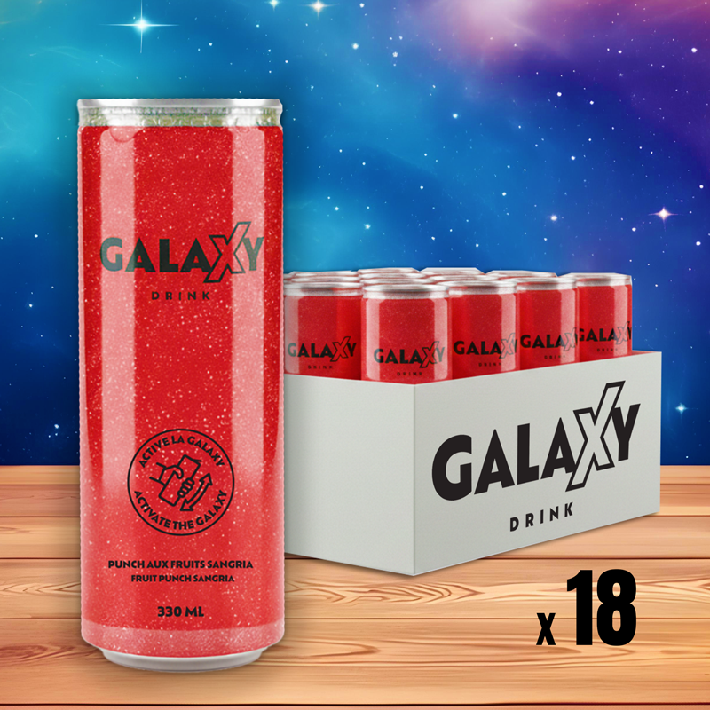 Galaxy Drink - Red - Sangria Fruit Punch - 330ml