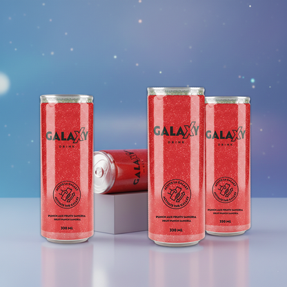 Galaxy Drink - Red - Sangria Fruit Punch - 330ml