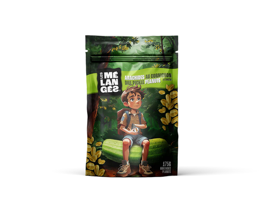 Mixed Peanuts with Dill Pickle