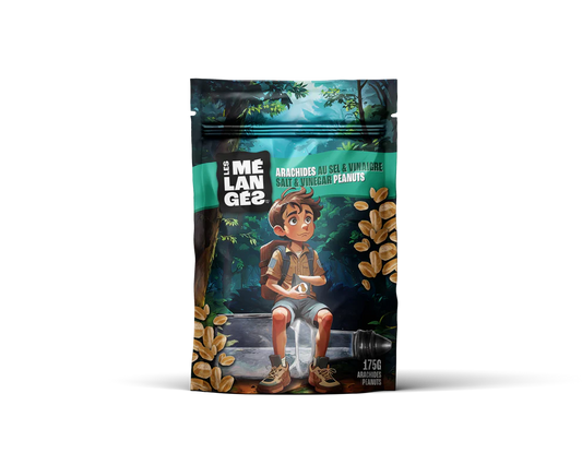 Mixed Peanuts, Salt and Vinegar