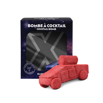 Bombe à cocktail scintillante - Baies, Hibiscus & Poire - Galaxy Drink