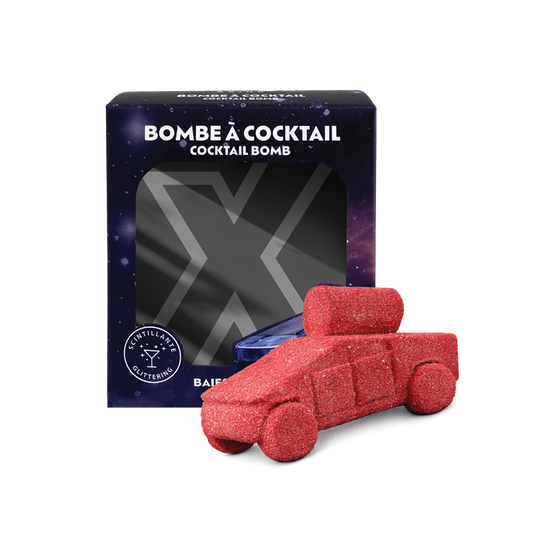 Bombe à cocktail scintillante - Baies, Hibiscus & Poire - Galaxy Drink