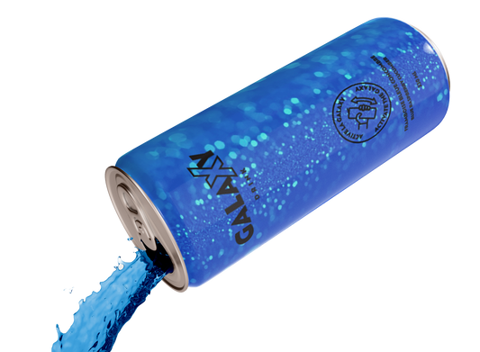 Galaxy Drink - Bleu - Framboise Bleu Concombre - 330ml