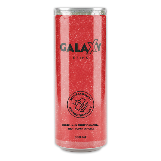 Galaxy Drink - Rouge - Sangria Punch aux Fruits - 330ml