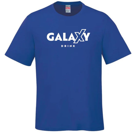 T-SHIRT GALAXY DRINK BLEU MARIN | Unisexe