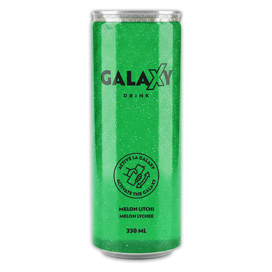 Galaxy Drink - Vert - Melon Litchi - 330ml