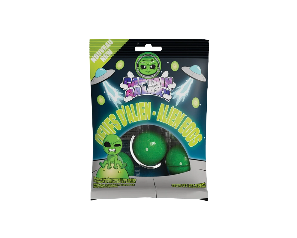 Bonbon - CAPTAIN GALAXY - Oeufs d'Alien