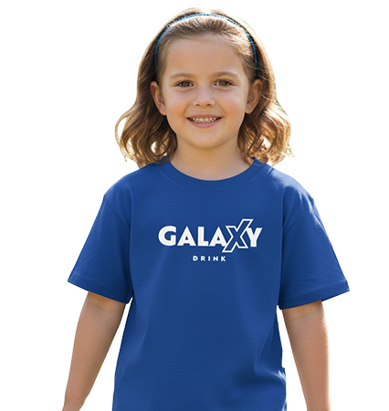 GALAXY DRINK T-SHIRT NAVY BLUE | Unisex