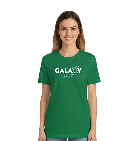 GALAXY DRINK GREEN T-SHIRT | Unisex