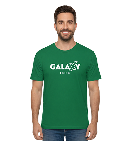 GALAXY DRINK GREEN T-SHIRT | Unisex