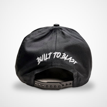 Arrière de la casquette DEEPCORE : BUILT TO BLAST et fermeture snapback