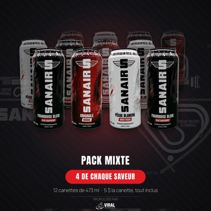 SANAIR — Pack Mixte · Caisse de 12