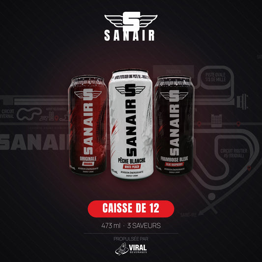 SANAIR — Pack Mixte · Caisse de 12