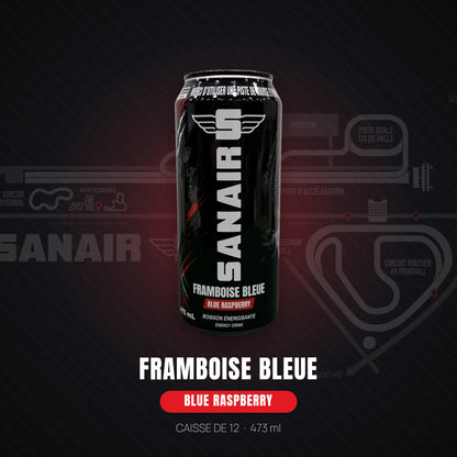 SANAIR — Framboise Bleue · Caisse de 12