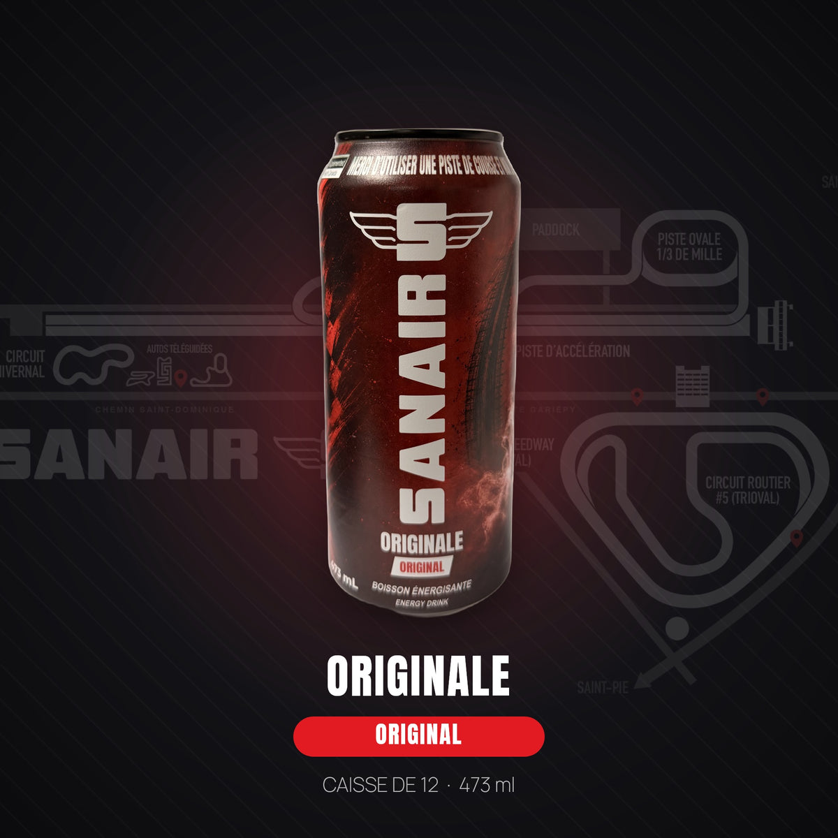 SANAIR — Originale · Caisse de 12 (PRÉCOMMANDE)